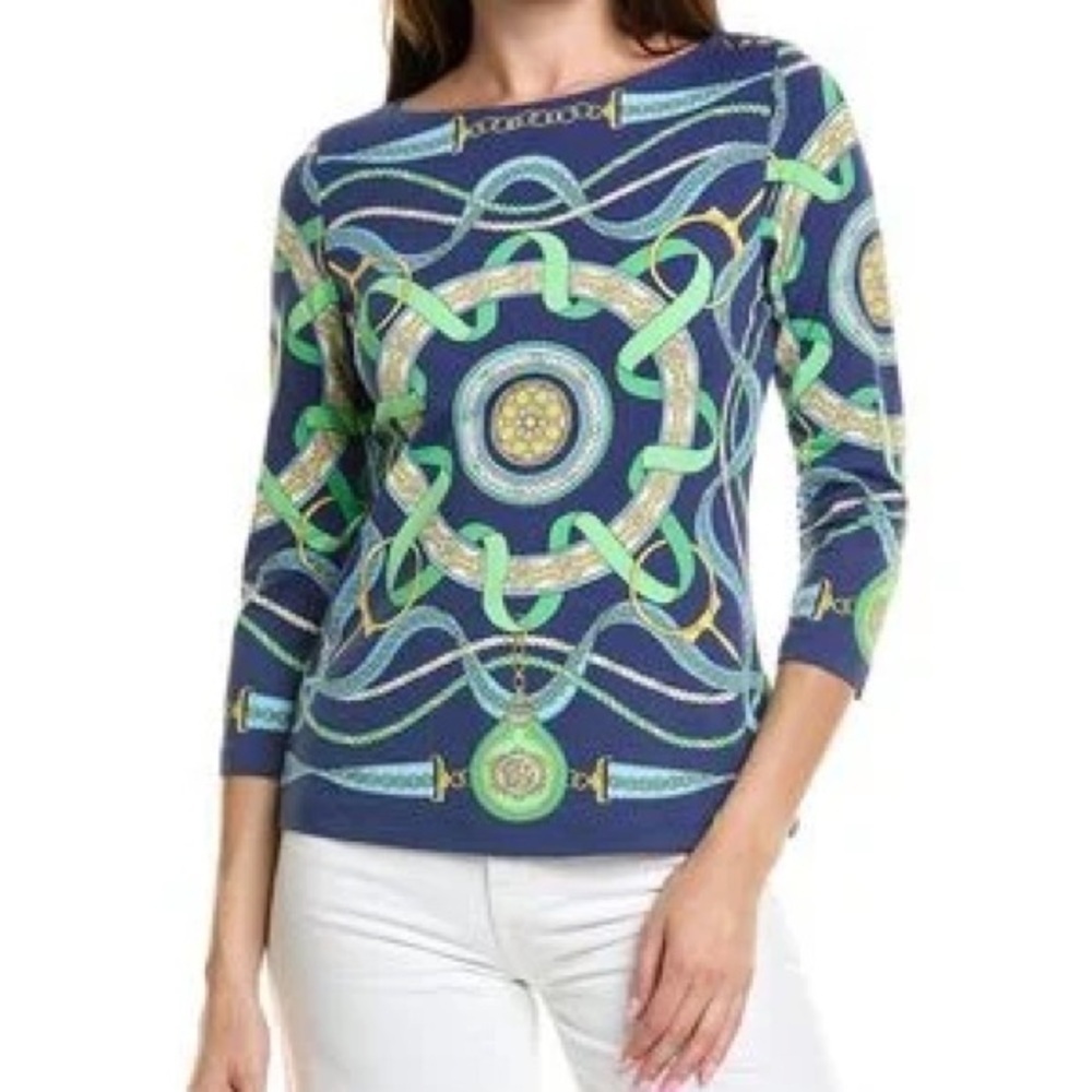J.McLaughlin Wavesong Catalina Cloth Top Size Small